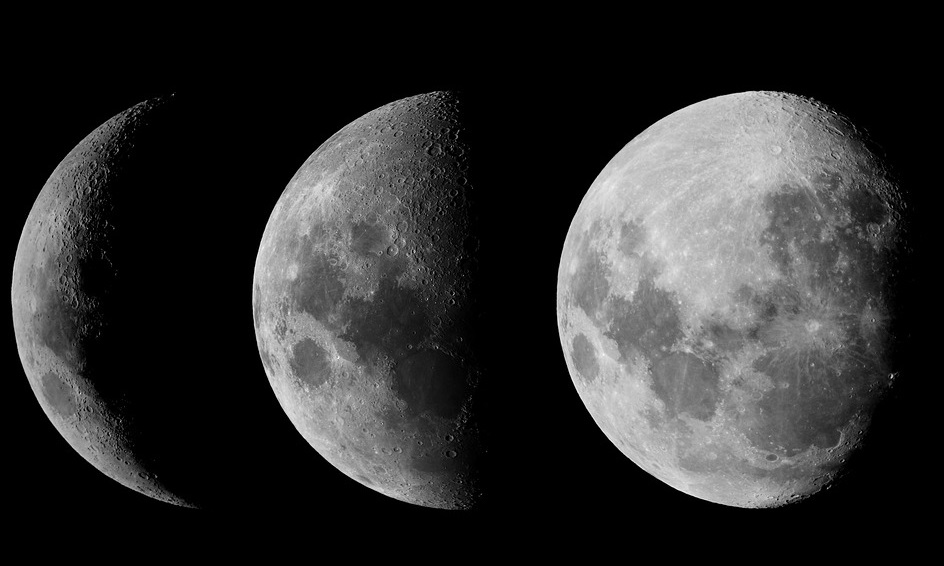 Le fasi lunari: quali sono e perchè vediamo la luna cambiare faccia